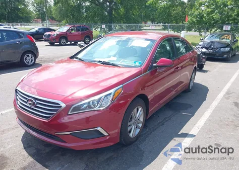 2016 Hyundai Sonata Se from USA, damaged, VIN 5NPE24AF4GH339271